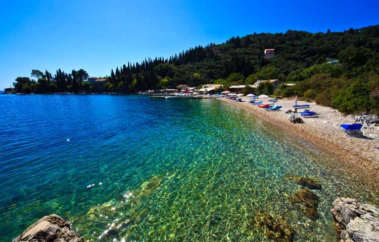 Nissaki Corfu apartments by the beach