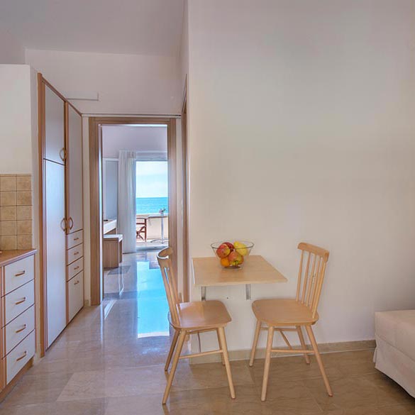 Nissaki Corfu apartments by the beach