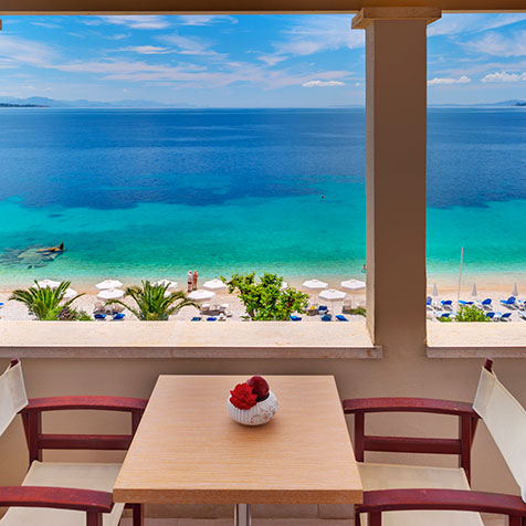 Nissaki Corfu apartments by the beach
