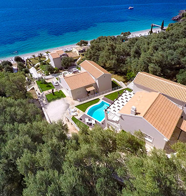 Nissaki Corfu apartments by the beach